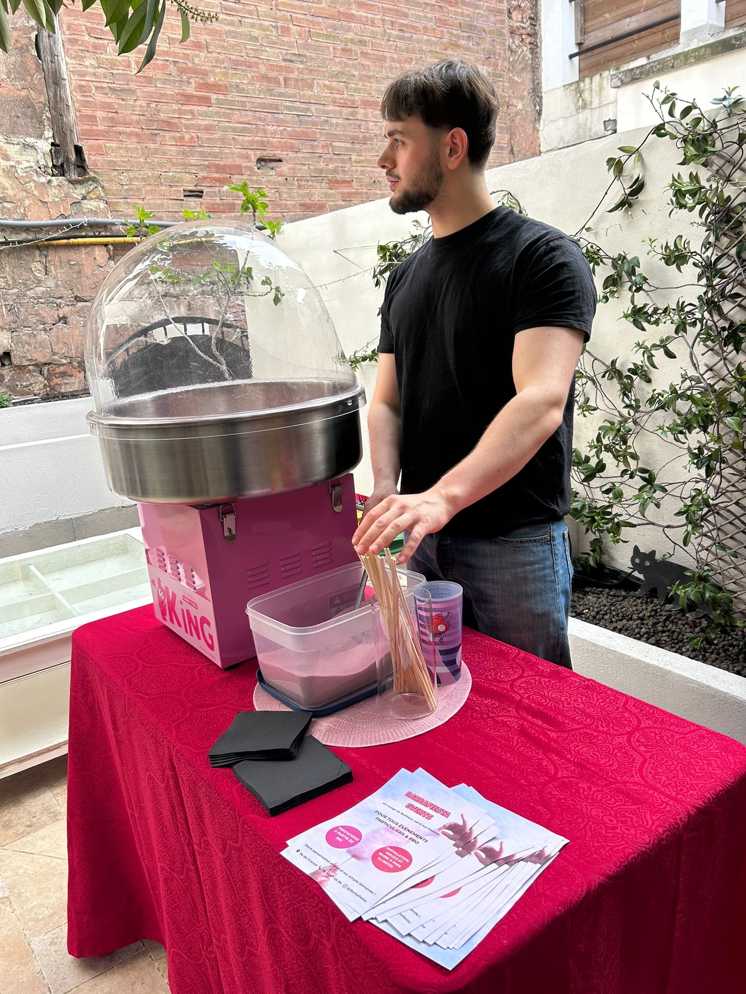 Machine à barbapapa